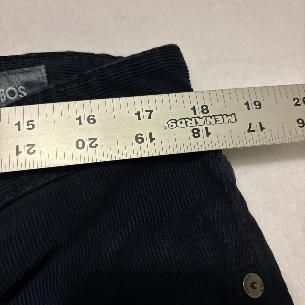 Bonobos Corduroy Pants Mens 35x34 Navy Blue Tailored Straight Chino French